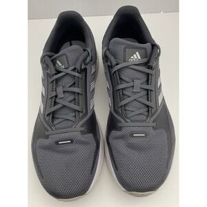 Adidas Running Shoes Gray Silver Athletic Sneakers Comfort Training